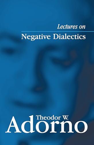 Stock image for Lectures on Negative Dialectics: Fragments of a Lecture Course 1965/1966 for sale by Revaluation Books