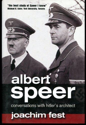 Beispielbild fr Albert Speer: Conversations with Hitler's Architect zum Verkauf von Jeff Stark