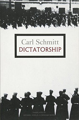 Stock image for Dictatorship: From the Origin of the Modern Concept of Sovereignty to Proletarian Class Struggle for sale by Ria Christie Collections