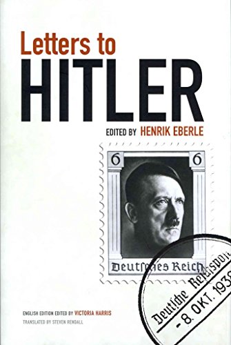Stock image for Letters to Hitler for sale by Blackwell's