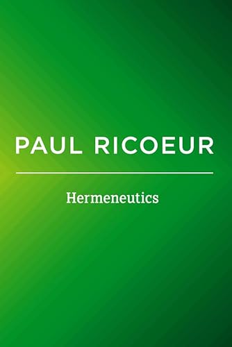 9780745661216: Hermeneutics: Writings and Lectures