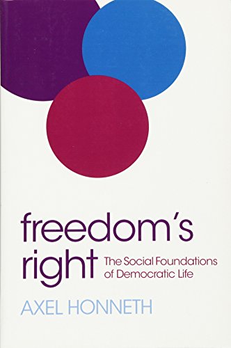 9780745669434: Freedom’s Right: The Social Foundations of Democratic Life