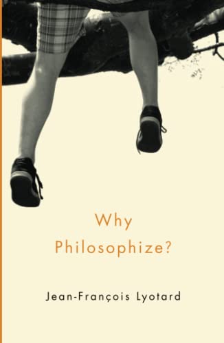 Imagen de archivo de Why Philosophize? a la venta por Books for Life