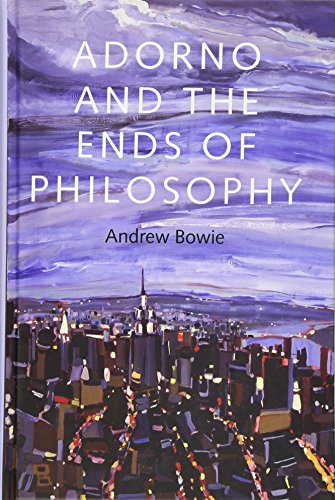 Beispielbild fr Adorno and the Ends of Philosophy zum Verkauf von Blackwell's