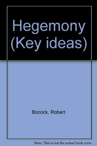 9780745801070: Hegemony (Key ideas)