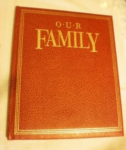 Beispielbild fr Our Family: A Family Record Book zum Verkauf von WorldofBooks