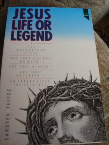 Beispielbild fr Jesus: Life or Legend? zum Verkauf von WorldofBooks