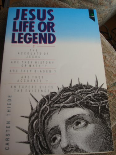 Stock image for Jesus, Life or Legend? for sale by ThriftBooks-Dallas