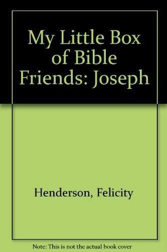 Stock image for My Little Box of Bible Friends: Joseph for sale by Better World Books