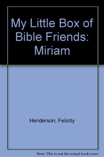 9780745921273: My Little Box of Bible Friends: Miriam