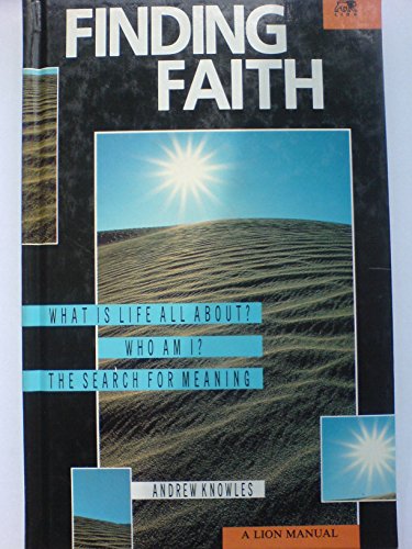 Beispielbild fr Finding Faith (Lion Manual) zum Verkauf von WorldofBooks