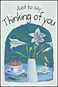 Stock image for Just to Say Thinking of You for sale by Orbiting Books