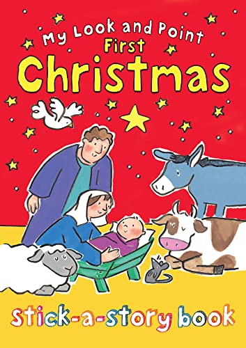 Stock image for My Look and Point First Christmas Stick-a-Story Book for sale by AwesomeBooks
