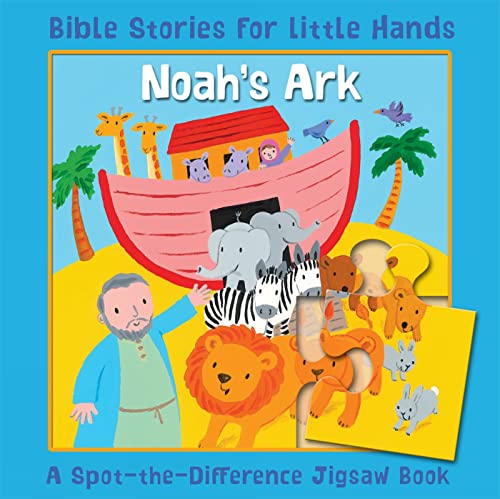 Stock image for Noah's Ark: Bible Stories for Little Hands: A Spot-the-Difference Jigsaw Book for sale by WorldofBooks