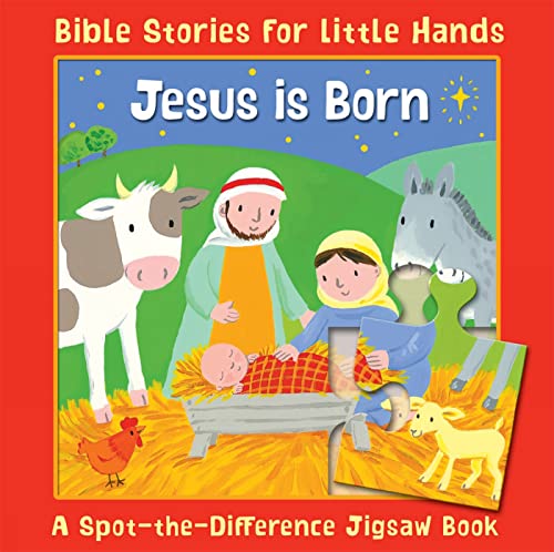 Beispielbild fr Jesus Is Born : A Spot-the-Difference Jigsaw Book zum Verkauf von Better World Books