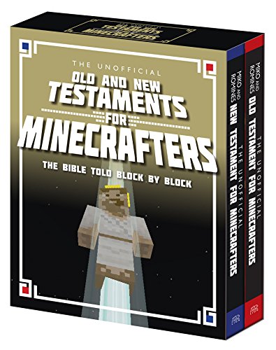 Stock image for The Unofficial Bible for Minecrafters: Old & New Testament Box Set: The Bible Told Block by Block for sale by SN Books Ltd