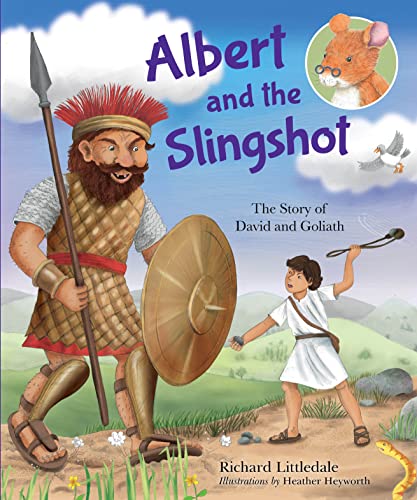 Stock image for Albert and the Slingshot: The Story of David and Goliath (Albert's Bible Stories) for sale by WorldofBooks
