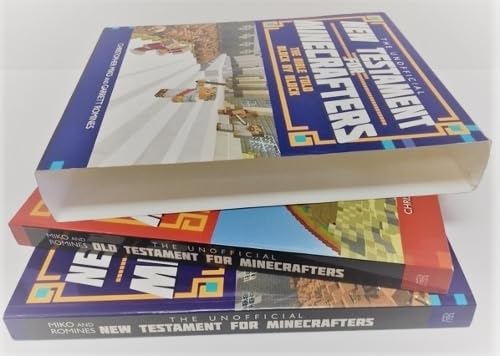 Stock image for The Unofficial Bible for Minecrafters OT & NT for sale by Brook Bookstore