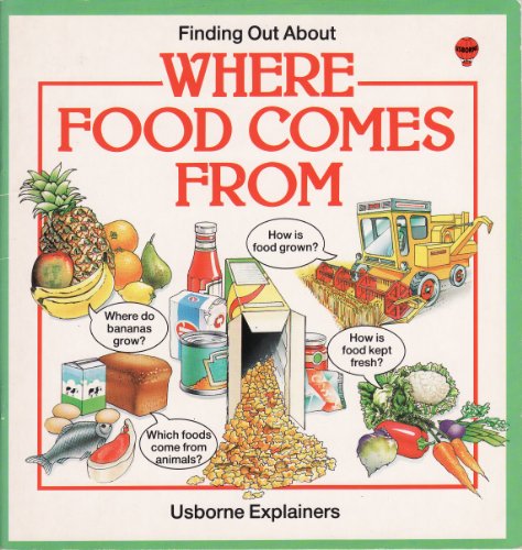 9780746002803: Where Food Comes from (Usborne Explainers)