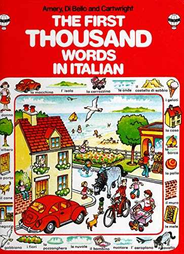 Beispielbild fr Italian (Usborne First 1000 Words) zum Verkauf von WorldofBooks