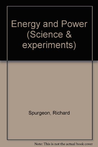 Beispielbild fr Energy and Power (Usborne Science & Experiments S.) zum Verkauf von AwesomeBooks