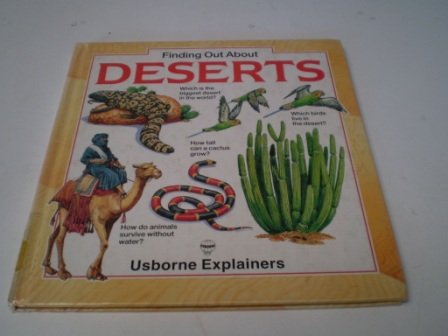 9780746007587: Deserts (Usborne Explainers)