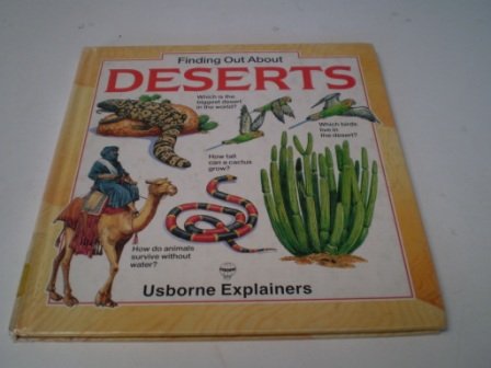 Stock image for Deserts (Usborne Explainers) for sale by ThriftBooks-Atlanta