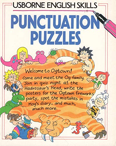 Imagen de archivo de Punctuation Puzzles (Usborne English Skills) a la venta por Wonder Book