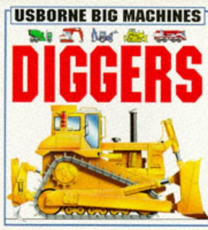 Imagen de archivo de Diggers (Usborne Machine Board Books) a la venta por AwesomeBooks