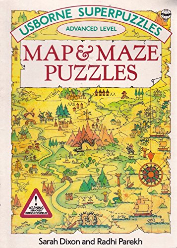 Imagen de archivo de Map and Maze Puzzles (Usborne Superpuzzles Series) a la venta por Wonder Book