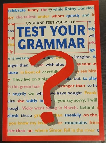 9780746017234: Test Your Grammar (Usborne Test Yourself S.)