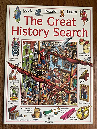 Beispielbild fr The Great History Search (Look, Puzzle, Learn Series) zum Verkauf von Wonder Book