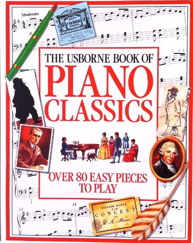 9780746019672: Piano Classics (Combined Volume): "Easy Piano Classics" and "More Easy Piano Classics" (Usborne Learn to Play S.)
