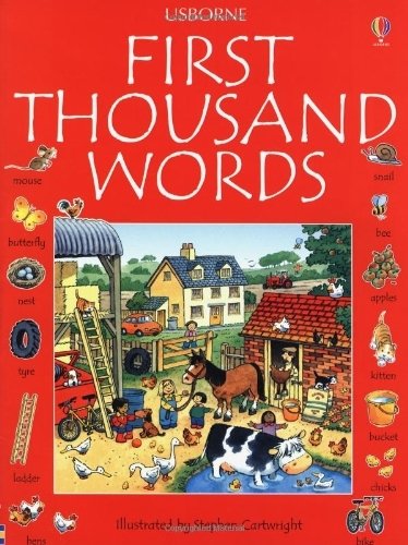 Stock image for First Thousand Words (Usborne First Thousand Words) for sale by WorldofBooks