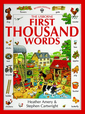 Stock image for The Usborne First Thousand Words for sale by Decluttr