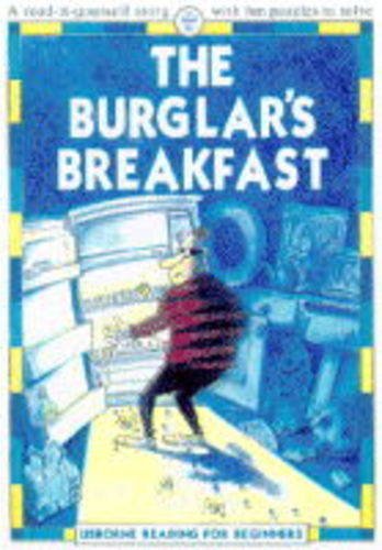 9780746023174: The Burglar's Breakfast (Usborne Reading for Beginners S.)