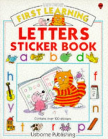 Stock image for Letters Sticker Book (First Learning Series) for sale by SecondSale
