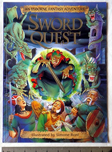 Imagen de archivo de Sword Quest (Usborne Fantasy Adventure) a la venta por Your Online Bookstore