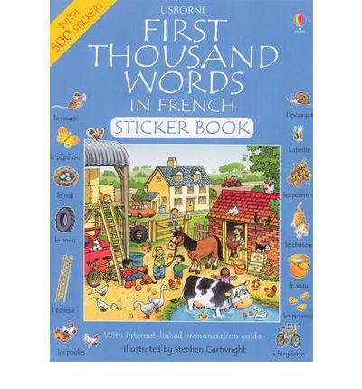 Beispielbild fr First Thousand Words in French: Sticker Book zum Verkauf von WorldofBooks