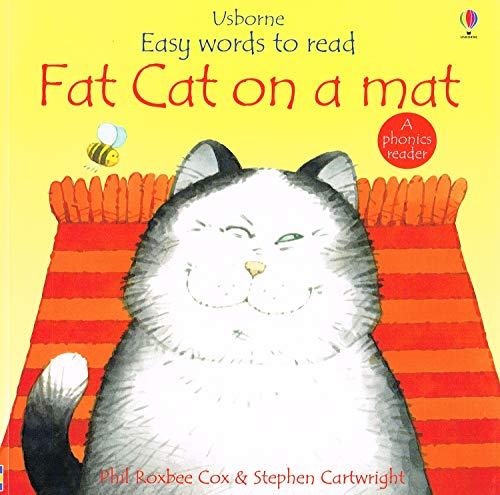 Beispielbild fr Fat Cat on a Mat (Usborne Easy Words to Read S.) zum Verkauf von AwesomeBooks