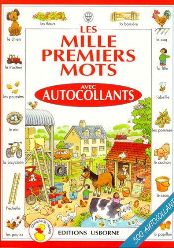 Les Mille Premiers Mots avec autocollants (9780746031988) by [???]