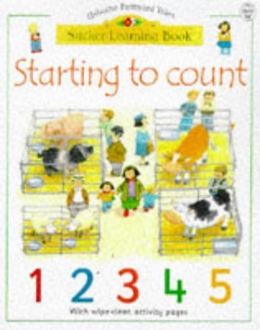 Imagen de archivo de Starting to count (Sticker Learning Book) a la venta por The Book Junction