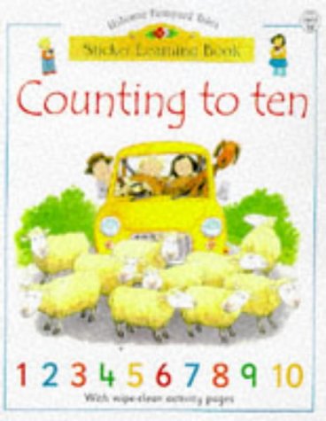 Stock image for Counting to Ten (Usborne Sticker Learning Books) for sale by Ergodebooks