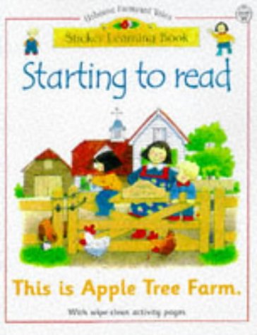 Imagen de archivo de Starting to Read (Sticker Learning Books Series) a la venta por More Than Words