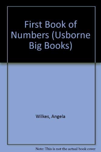 Imagen de archivo de First Book of Numbers (Usborne Big Books) a la venta por Hay-on-Wye Booksellers