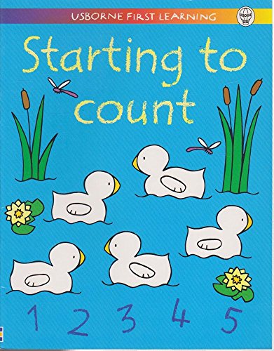 Starting to Count (Usborne First Learning) (9780746035214) by Jenny Tyler