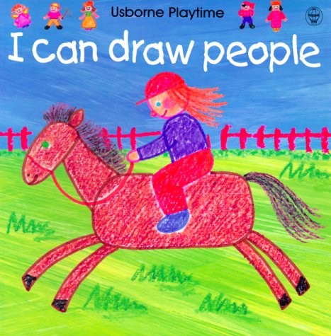 9780746037041: I Can Draw People (Usborne Playtime S.)