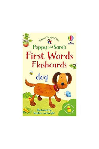 Poppy and Sam's First Words Flashcards (Farmyard Tales Poppy and Sam) (Farmyard Tales First Words Flashcards) (9780746037508) by Amery, Heather