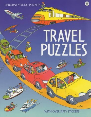 9780746038314: Travel Puzzles Sticker Book (Usborne Sticker Books)