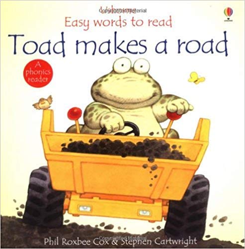 9780746038604: Toad Makes a Road (Usborne Easy Words to Read S.)